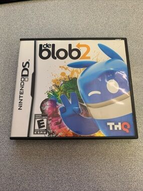 de Blob 2 Nintendo DS Game -  (THQ) CIB Complete